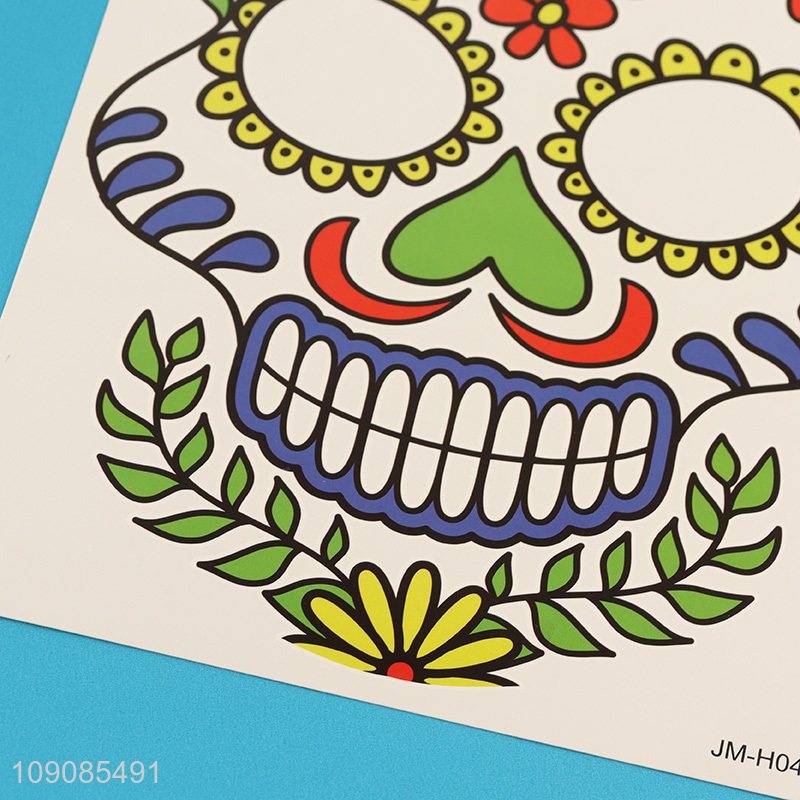 Top products colorful adult body art temporary tattoo tattoo sticker