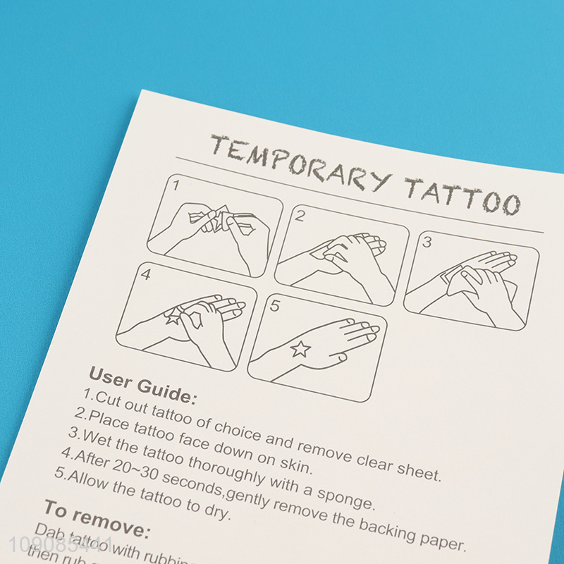 China wholesale body art decoration tattoo sticker for adult