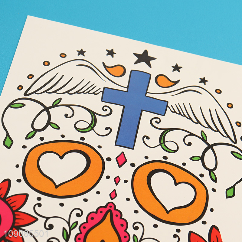 Online wholesale body art decoration temporary tattoo tattoo sticker