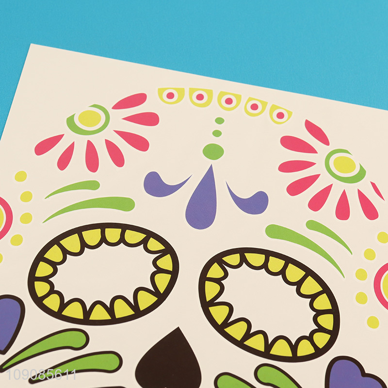 China products adult washable body art face art temporary tattoo sticker