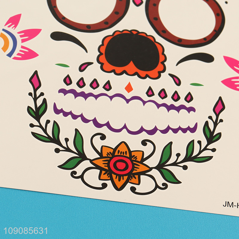 Good sale adult washable body art face decoration temporary tattoo sticker