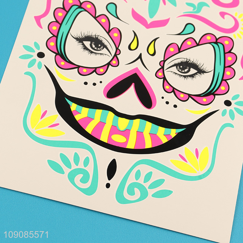 Most popular body art decoration temporary tattoo face tattoo sticker