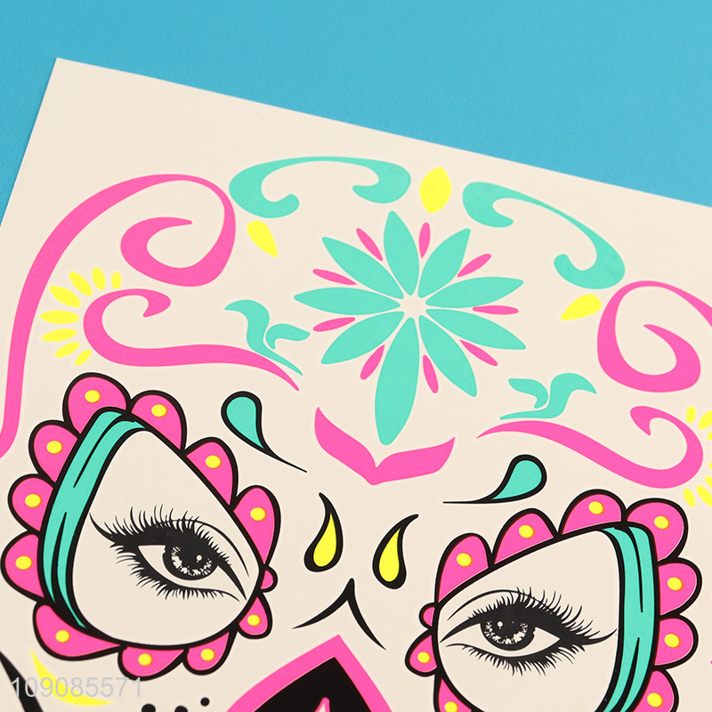 Most popular body art decoration temporary tattoo face tattoo sticker