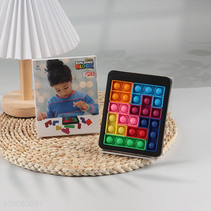 Wholesale Pop Puzzle Game Fidget Puzzle Stress Relief Anti-Anxiety Toy