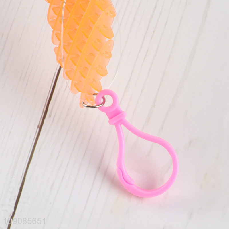 Good Quality Fidget Worm Toy Key Chain Stress Relief Sensory Toy