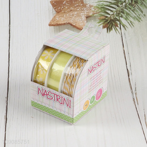 China Imports 3 Pieces Polyester Ribbons for Crafts and Gift Wrapping