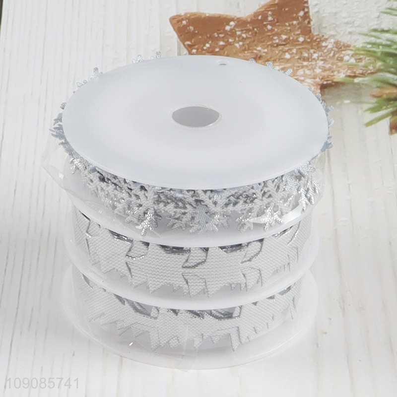 Wholesale 3 Pieces Polyester Ribbons for Gift Wrapping and Party Decoration