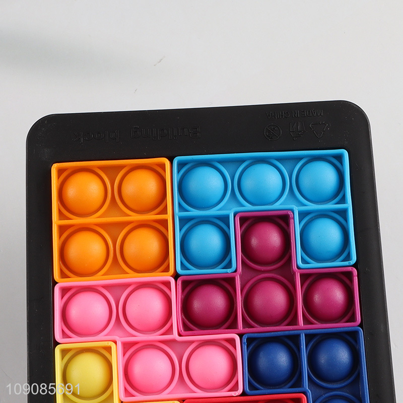 Wholesale Pop Puzzle Game Fidget Puzzle Stress Relief Anti-Anxiety Toy