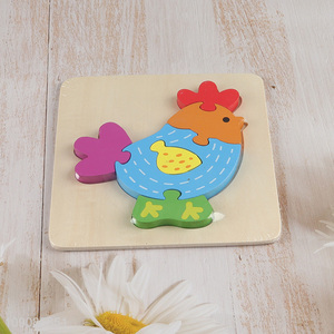 Good Quality Wooden Animal Puzzle Toy Montessori Educational Toys