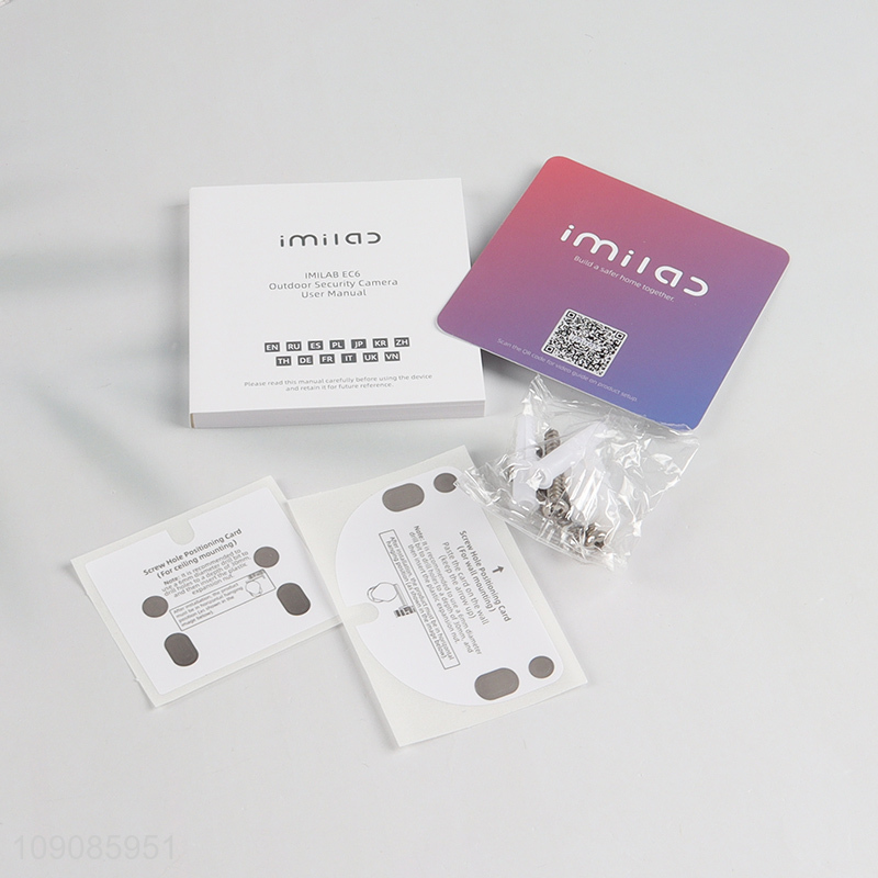 New Arrival 3K WiFi Smart Camera Night Vision Outdoor Security Camera