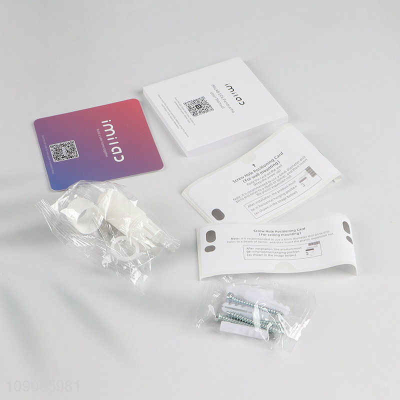 Wholesale 3.5K Plug-in WiFi Spotlight Camera Rotatable Dual-Lens Outdoor Camera