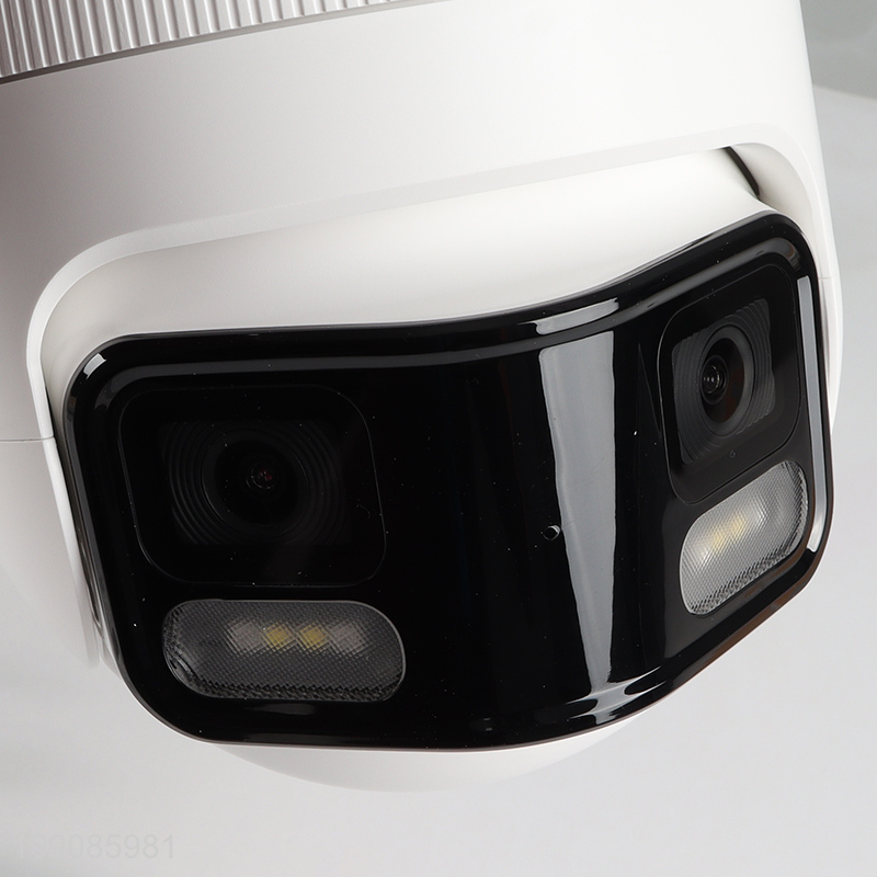 Wholesale 3.5K Plug-in WiFi Spotlight Camera Rotatable Dual-Lens Outdoor Camera