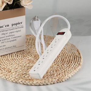 High Quality 3FT 110V USA Standard 6-Outlet Surge Protector Power Strip