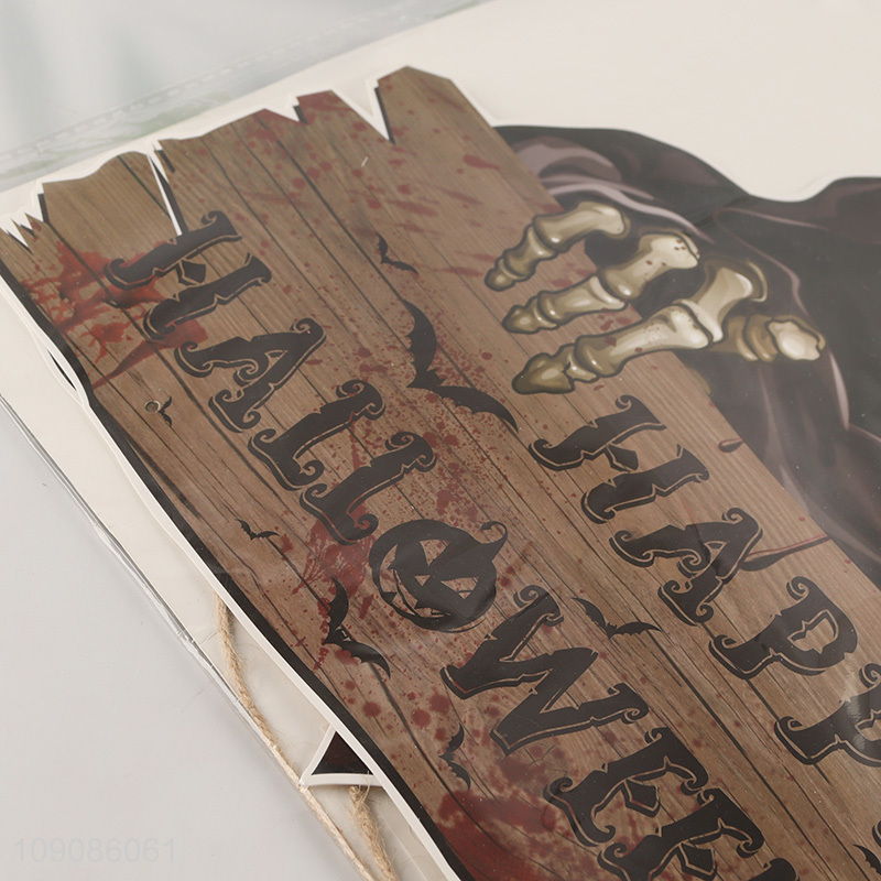 China factory Halloween decoration sticker door decoration sticker