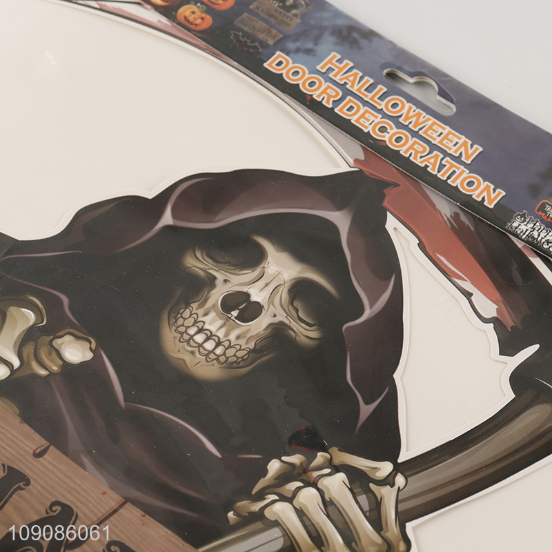 China factory Halloween decoration sticker door decoration sticker