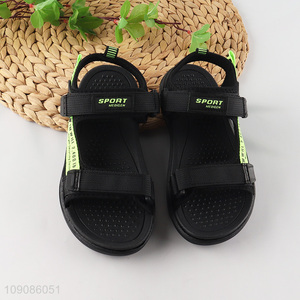Popular products black children anti-slip summer sports sandals for sale