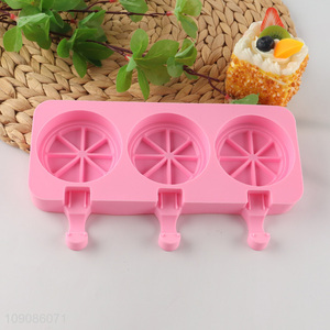 Good selling silicone summer home popsicle mold ice pop mold wholesale