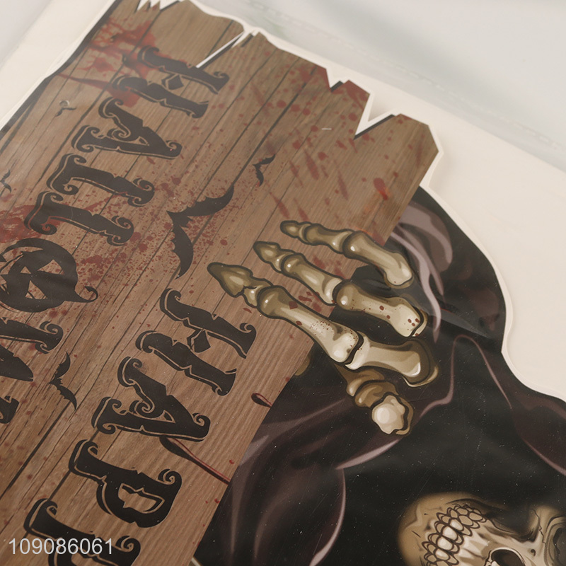 China factory Halloween decoration sticker door decoration sticker