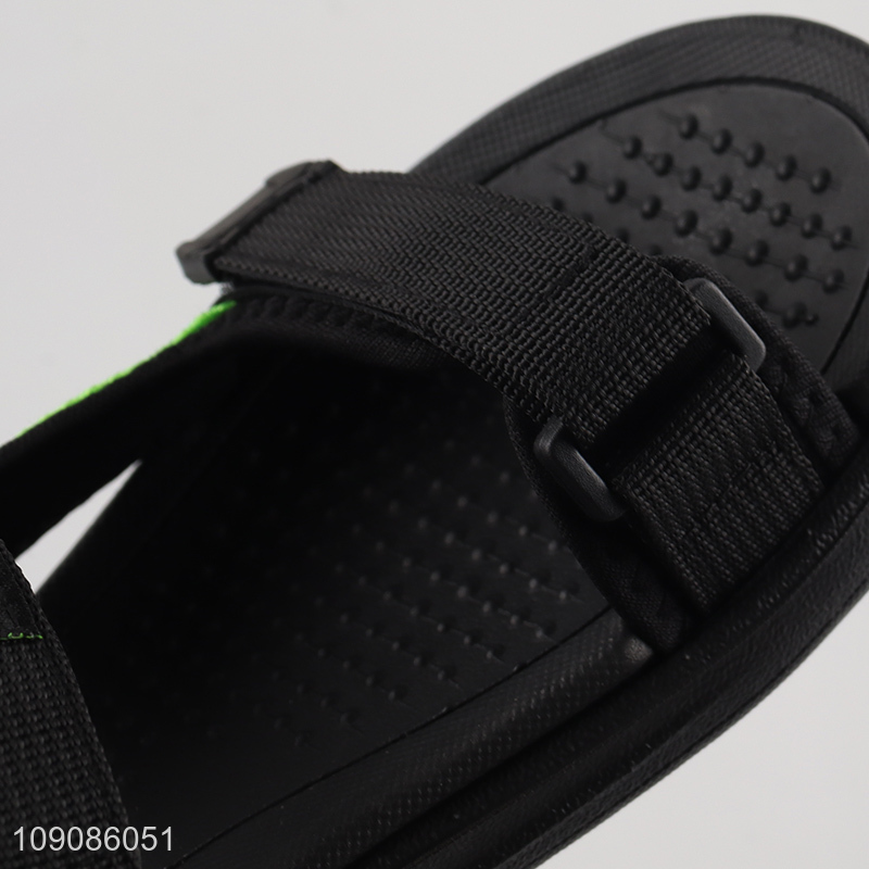 Popular products black children anti-slip summer sports sandals for sale