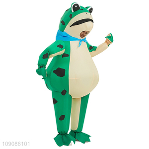 China wholesale frog shape cartoon doll mascot costume