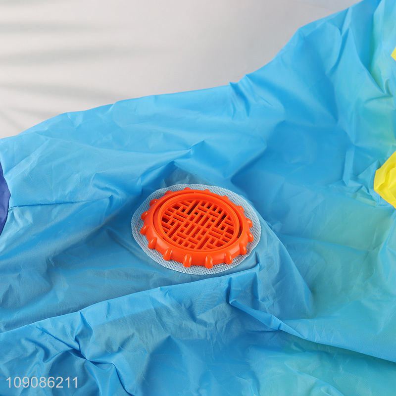 High quality children cartoon inflatable triceratops costume for sale