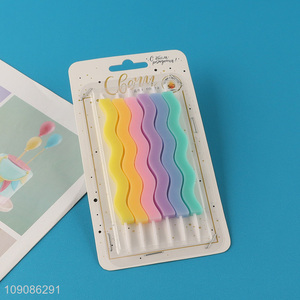 Popular products multicolor birthday party cake candle set for sale