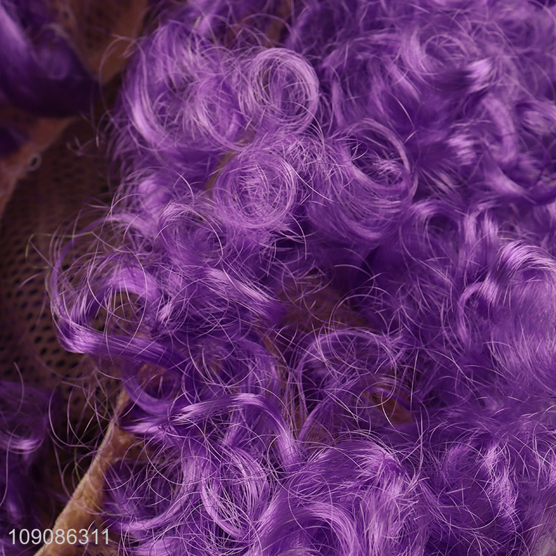 Top products purple adult party supplies synthetic hair for sale