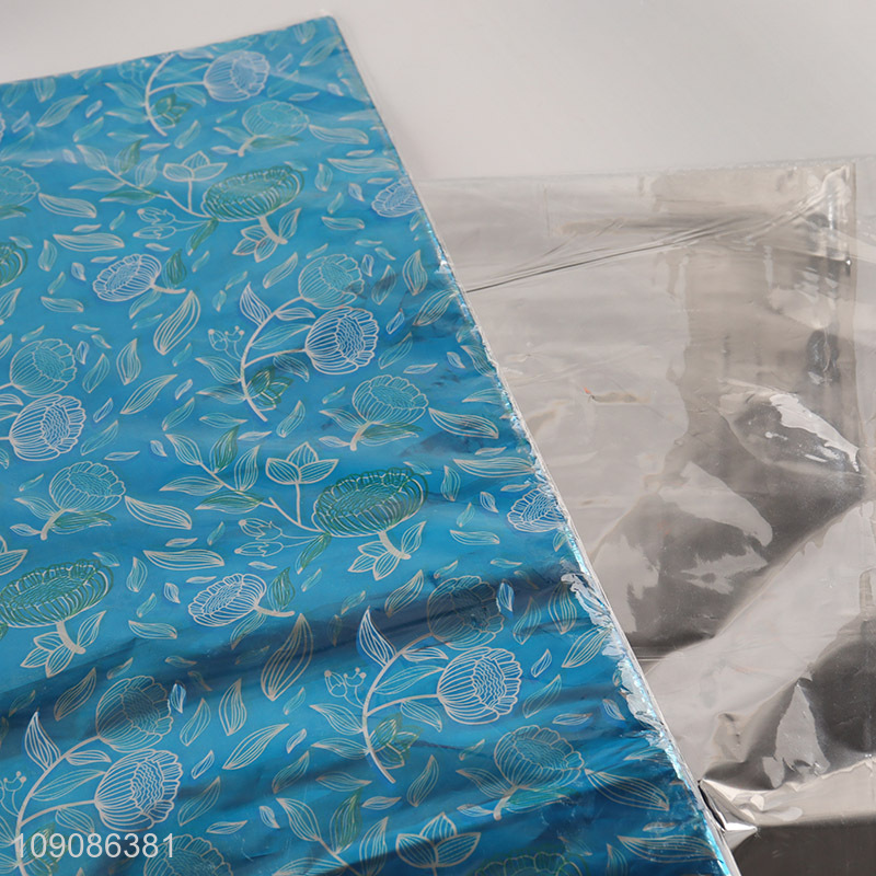 China supplier blue disposable gifts packaging paper wrapping paper