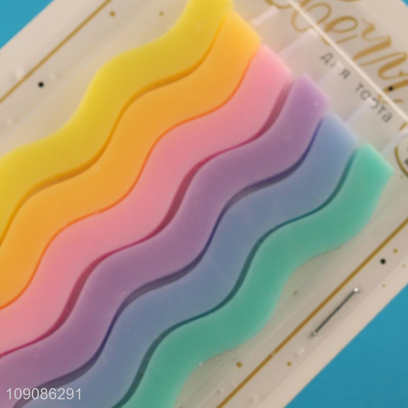 Popular products multicolor birthday party cake candle set for sale