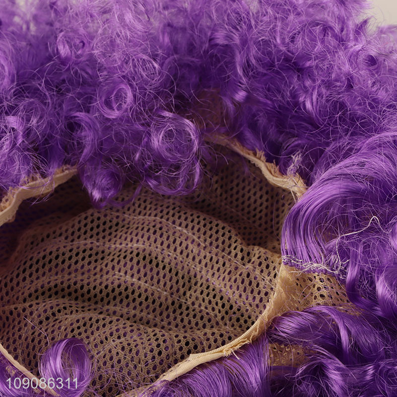 Top products purple adult party supplies synthetic hair for sale