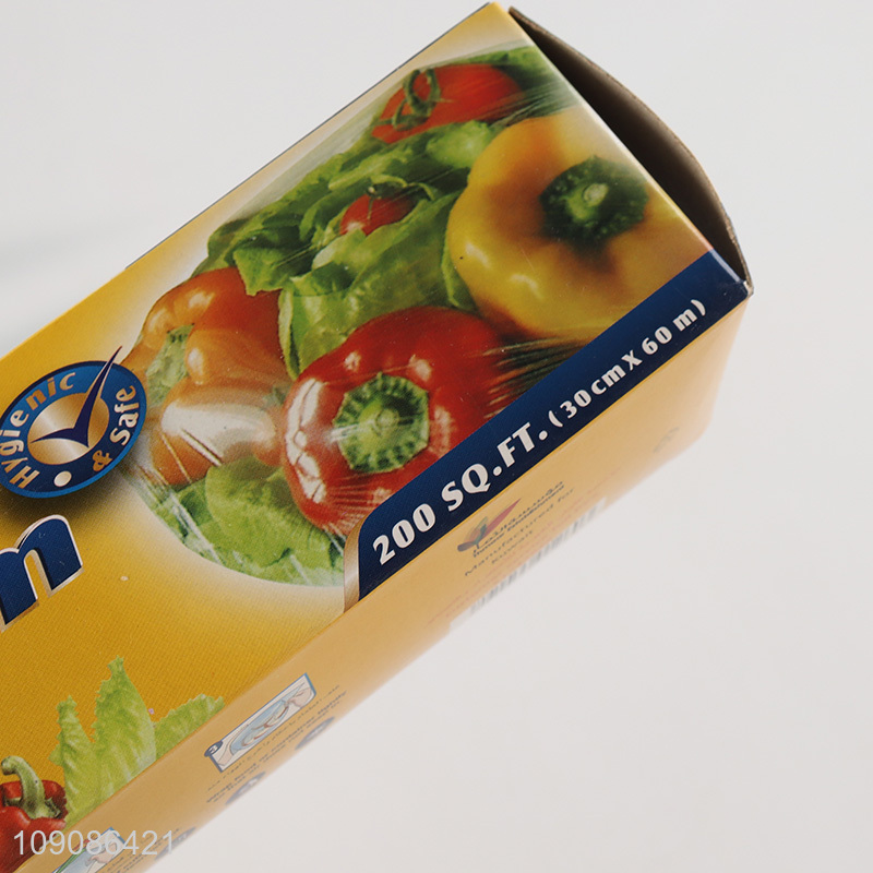 Most popular household kitchen cling film food wrap film for sale