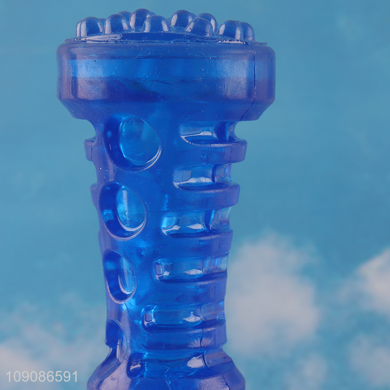 Top selling bite-resistant blue pet dog chew toys training toys wholesale