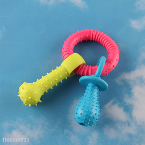 Popular products pet dog chew toys tpu training toys for sale