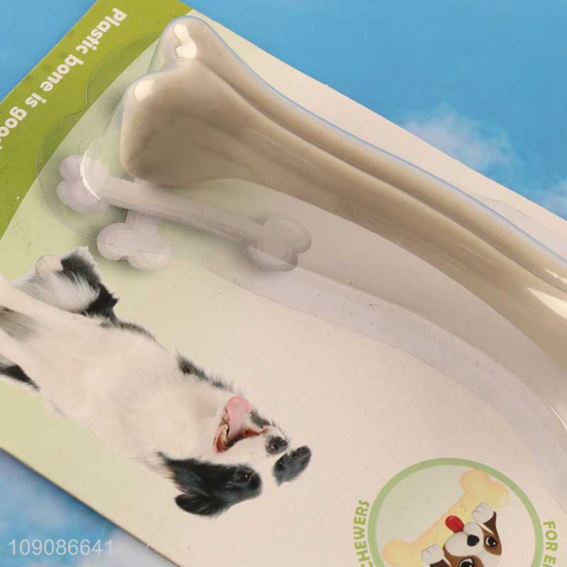 New arrival bone shape bite-resistant pet dog chew toys for sale