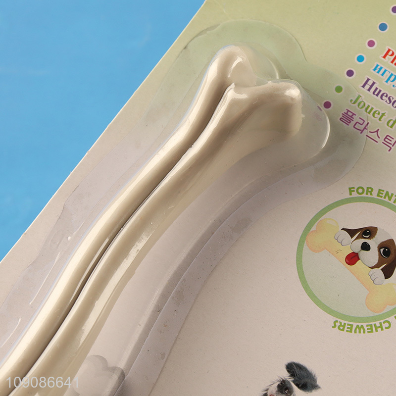 New arrival bone shape bite-resistant pet dog chew toys for sale