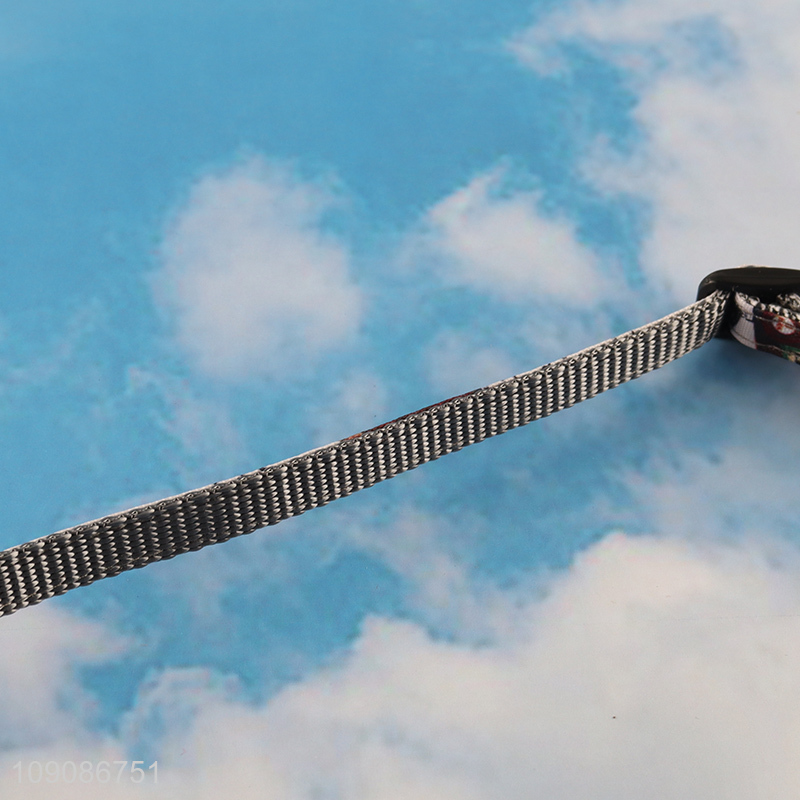 Top quality outdoor anti-lost pet dog adjustable pet collar with bell