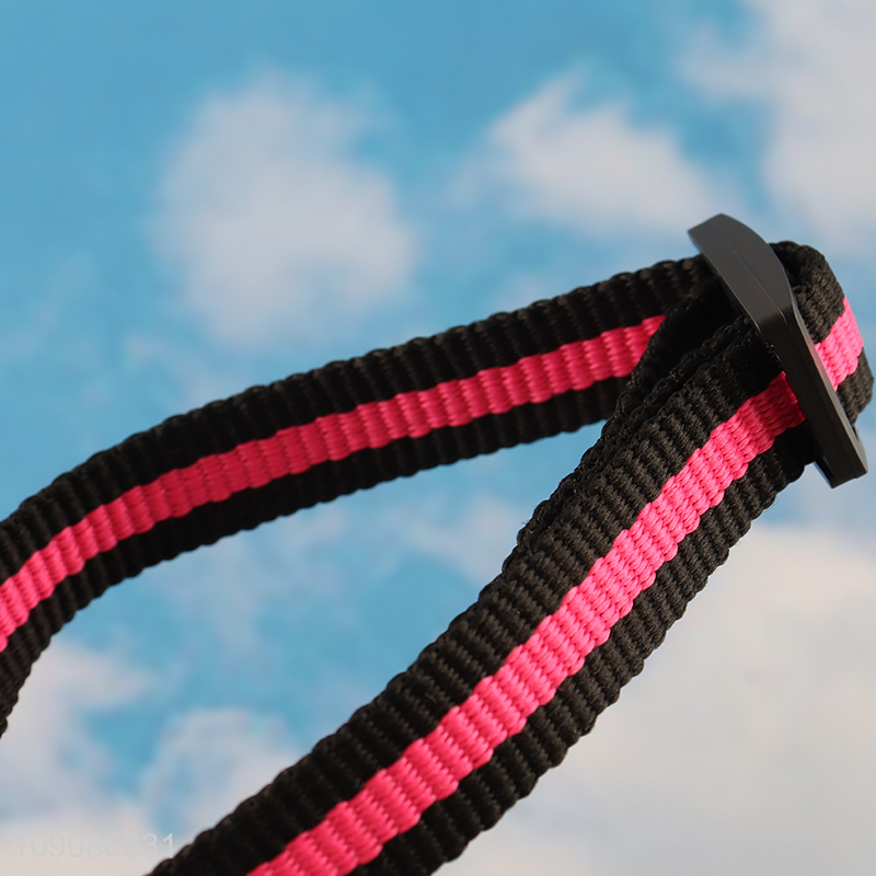 Hot items comfortable polyester outdoor adjustable pet collar
