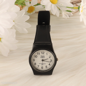 Good sale adjustable casual black classic unisex watch for gifts