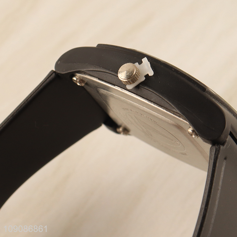 Top products waterproof black unisex watch for sale