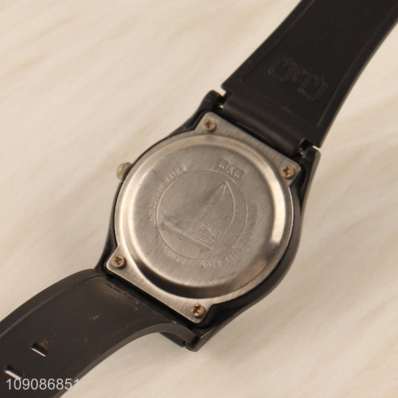 Good sale adjustable casual black classic unisex watch for gifts