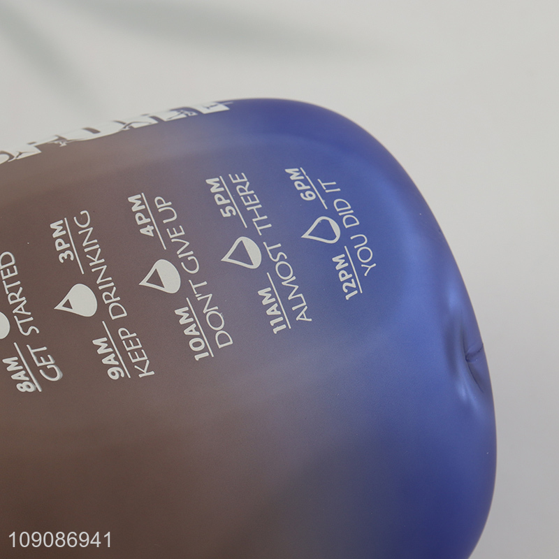 Most popular multicolor portable sports water bottle with handle