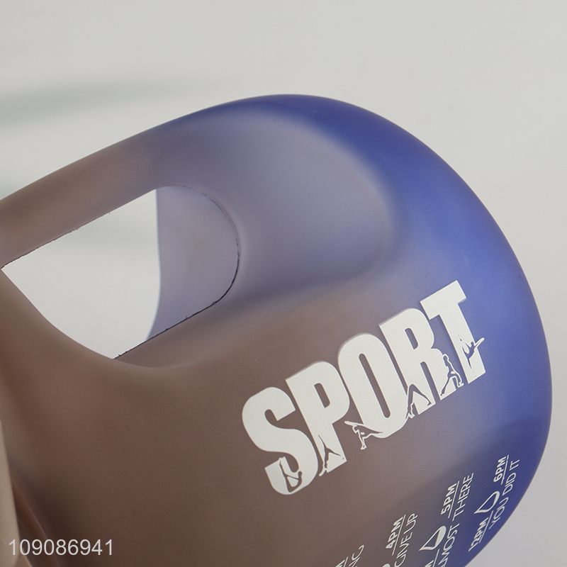 Most popular multicolor portable sports water bottle with handle