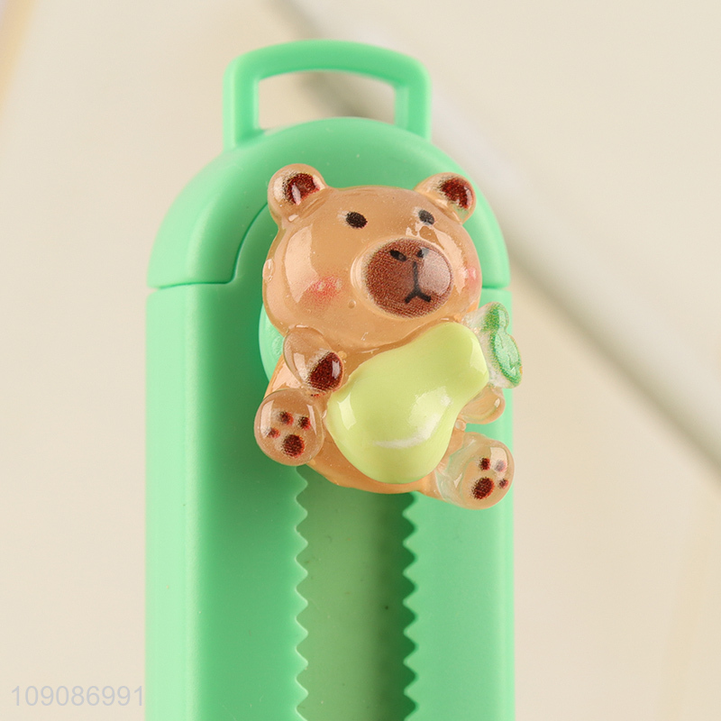 Good selling students stationery telescopic eraser push-pull erasers