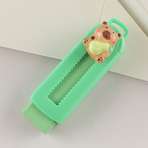 Good selling students stationery telescopic eraser push-pull erasers