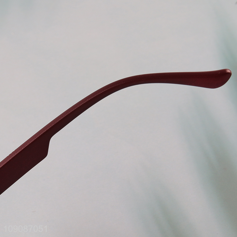 Popular products fashionable rectangle frame eyeglasses sunglasses