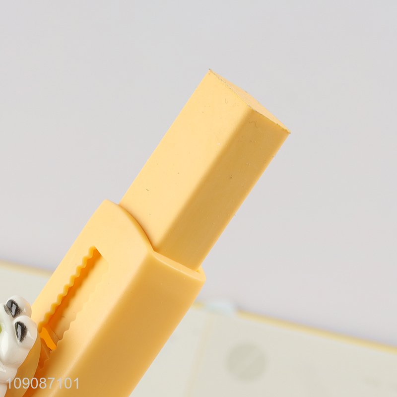 Online Wholesale Cute Sliding Retractable Eraser for Office School