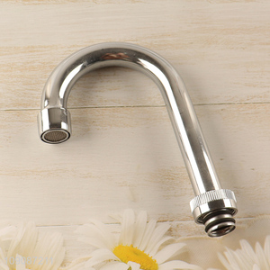Popular products Stainless Steel Elbow C Pipe Cold and Hot Basin Faucet