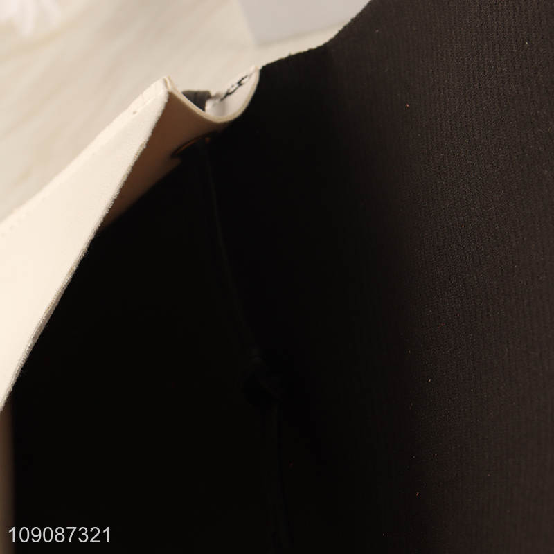 Hot products fashionable waterproof pu leather women messenger bag