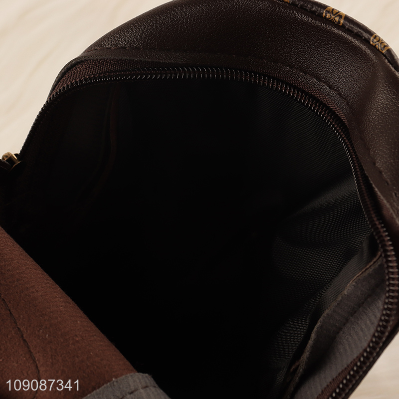 Yiwu market fashionable waterproof lightweight pu backpack for sale