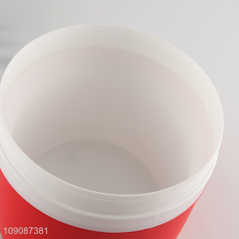 High Quality 2.3L Round Plastic Cooler Box for Camping Pincnic